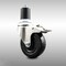 Service Caster 4 Inch 316SS Soft Rubber Swivel 1-3/4 Inch Expanding Stem Caster Lock Brake SCC SCC-SS316TTLEX20S414-SRS-134 - alternate 4